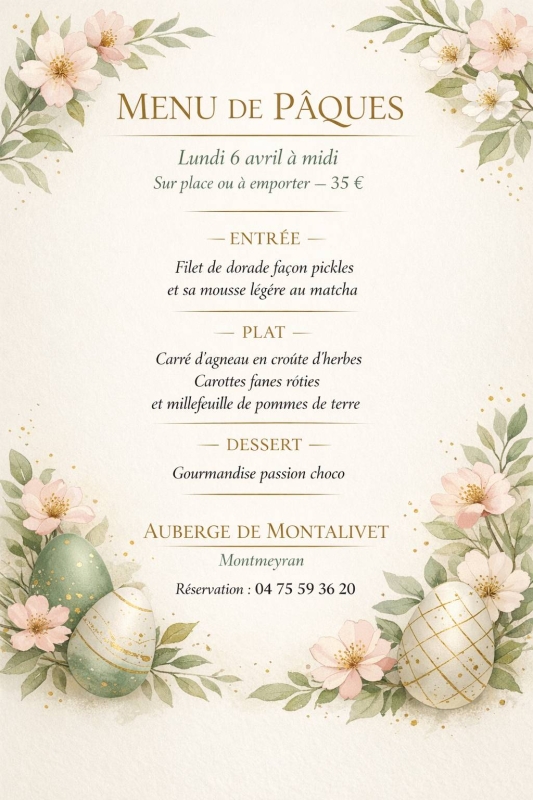evenements - Auberge De Montalivet - Restaurant Montmeyran - Restaurant livron sur Drome - Restaurant Livron sur Drome